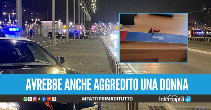 Tenta di tagliare i tubi dell'acqua e sputa sui carabinieri, arrestato 39enne a Napoli