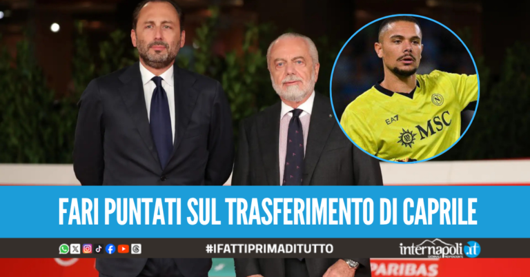 De Laurentiis e il figlio Luigi indagati per bancarotta, perquisite le sedi del Napoli e Bari