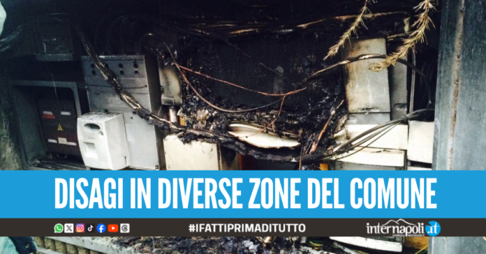 Esplode la cabina dell'ENEL a Melito, black out e migliaia di cittadini senza corrente