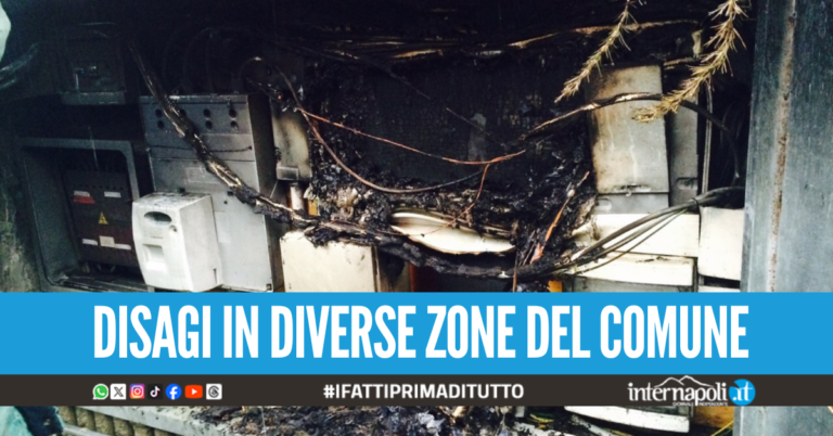 Esplode la cabina dell'ENEL a Melito, black out e migliaia di cittadini senza corrente