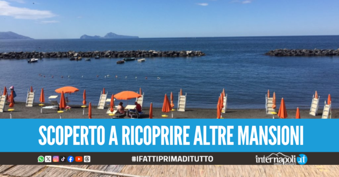 Faceva il bagnino ma per finta, maxi multa per il lido a Torre del Greco