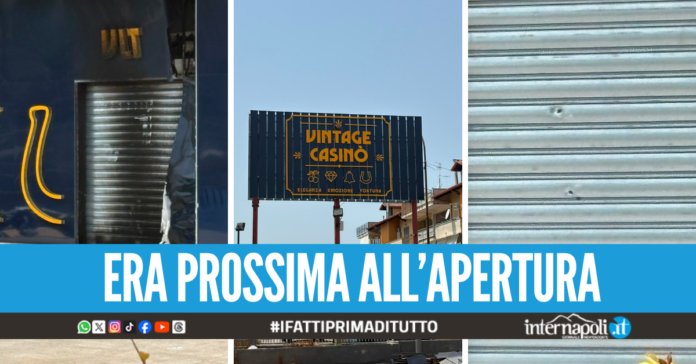 Assalto alla sala slot sul 