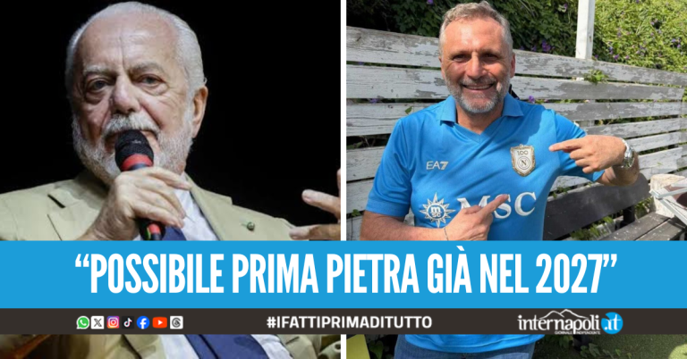 Centro sportivo del Napoli ad Afragola, il sindaco: "Siamo pronti, individuata macroarea di 4 km"