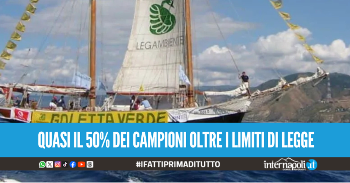 Goletta Verde analizza il mare di Napoli: si salva Mappatella Beach, criticità in altre tre zone
