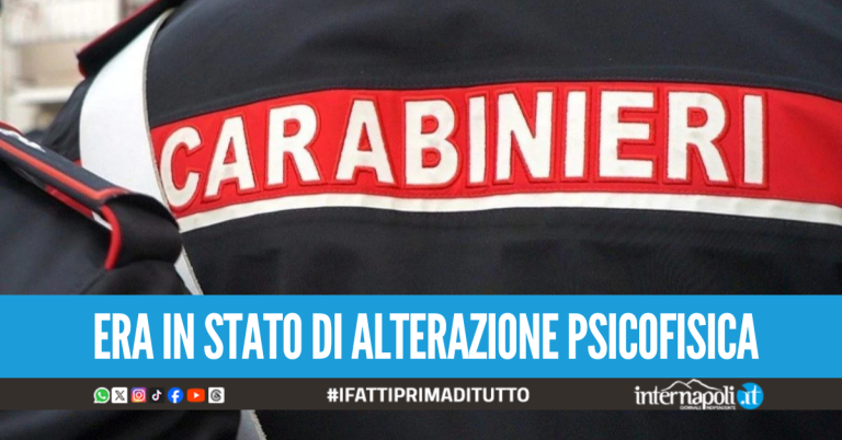 Devasta il giardino e prova ad entrare in casa della donna, arrestato 32enne a Torre del Greco