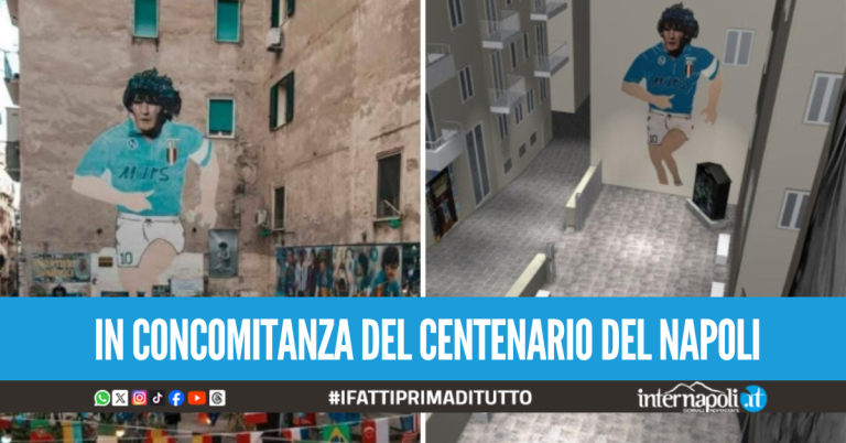 "Largo Maradona" verso la riapertura ad agosto, cittadini e turisti pronti a riabbracciare il Murale