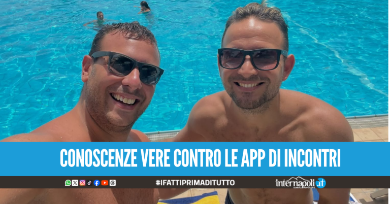 Roberto Di Nuzzo e Maurizio Coppola soci della Combriccola Campana, l’alternativa reale alle app di incontri