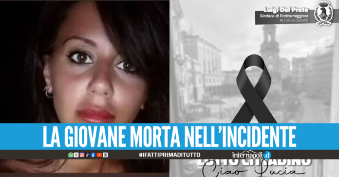 Frattamaggiore in lutto per Lucia Cavaliere, lutto cittadino nel giorno dei funerali