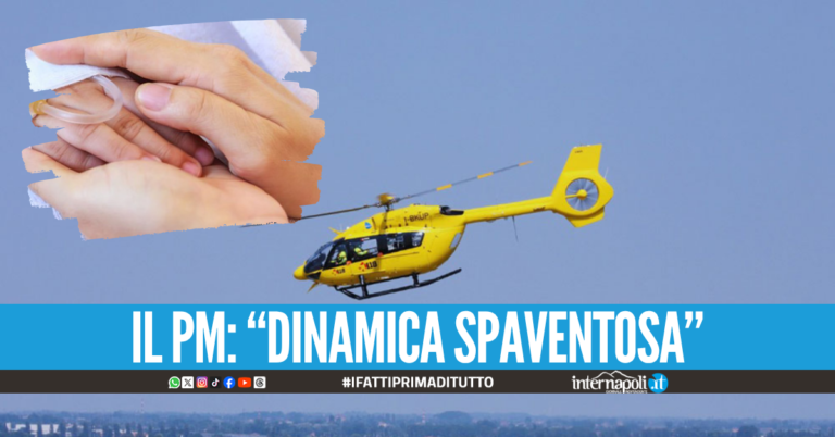 Colpito alla testa da una pietra, 13enne elitrasportato d'urgenza a Napoli