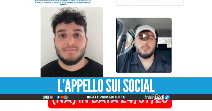 Ansia a Trecase per Alfonso Izzo, il 22enne è scomparso nel nulla