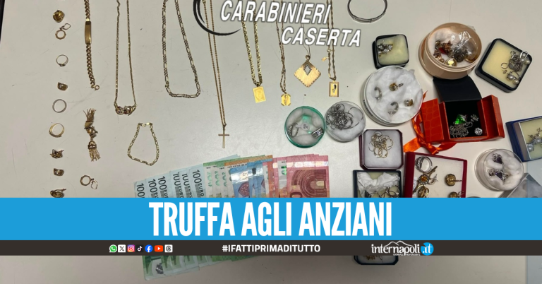Truffa del finto carabiniere in trasferta, 27enne napoletana fermata con oro e contanti