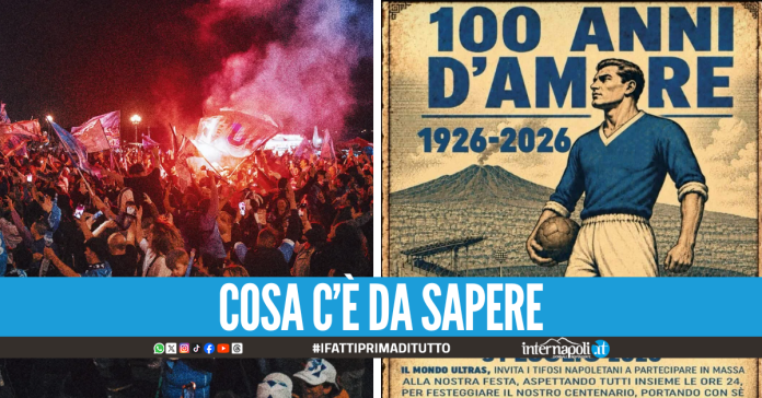 Il programma completo della festa del Centenario del Napoli: le tre fasi