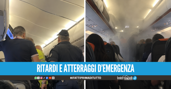 Passeggero molesto e fumo in cabina, disagi sui voli Napoli-Mykonos