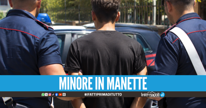 Fuga dai carabinieri con una pistola rubata, minore in manette nel Napoletano