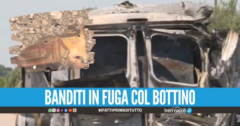 Assalto al portavalori da film: esplosioni, banconote in fiamme e colpi di kalashnikov