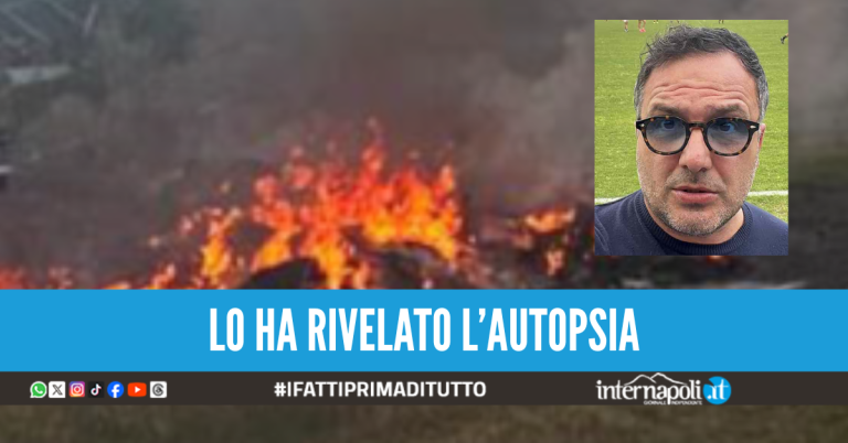 Omicidio Esposito, il giornalista è stato bruciato vivo: “Aveva fumo nei polmoni”