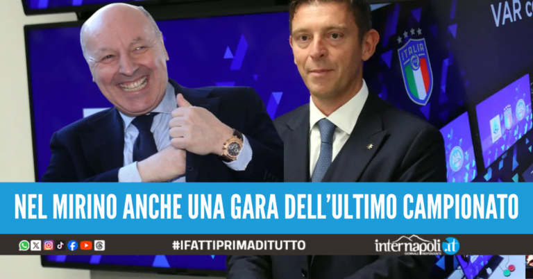 Inchiesta arbitri, nuovi guai per Rocchi: presunti rapporti preferenziali con l’Inter