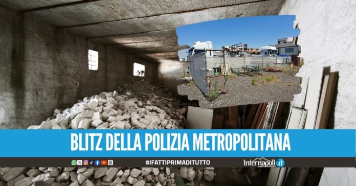 Discariche abusive scovate tra Napoli e Volla, scattano i sequestri