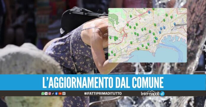 Ondate di calore a Napoli, ecco la mappa dei rifugi climatici