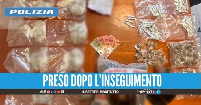 Nascondeva 2 kg di droga, 32enne arrestato a Casoria