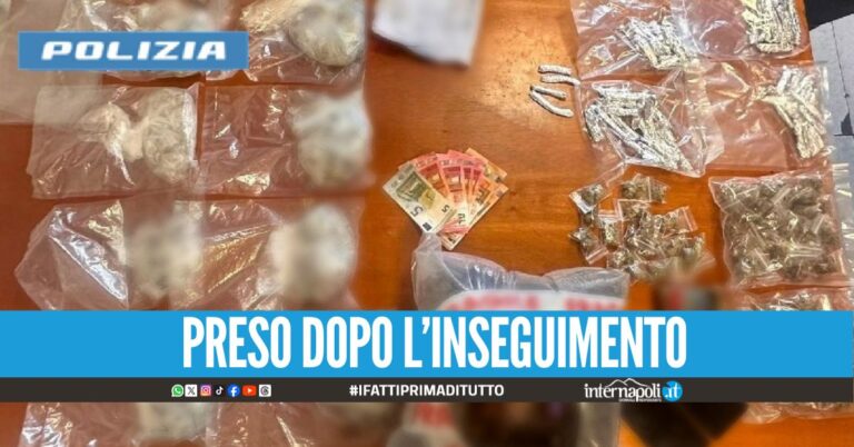 Nascondeva 2 kg di droga, 32enne arrestato a Casoria