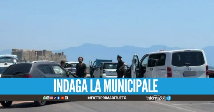 Incidente sul Lungomare di Napoli, donna finisce in ospedale