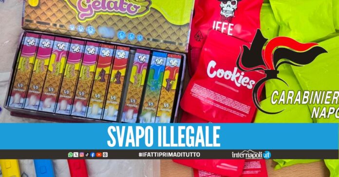 Sigarette elettroniche al 100% marijuana, scatta il sequestro a Napoli