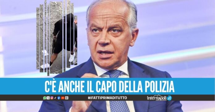 Il ministro Piantedosi arriva a Napoli dopo la stesa a Montesanto
