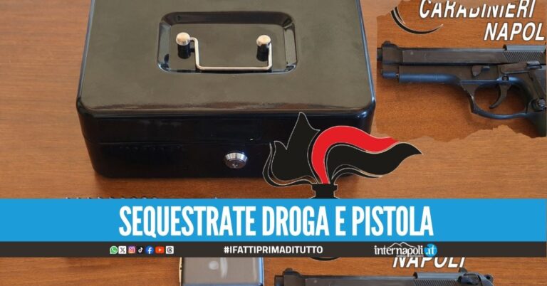 Lancia la cassetta di sicurezza 'imbottita' dal balcone, arrestata a Giugliano