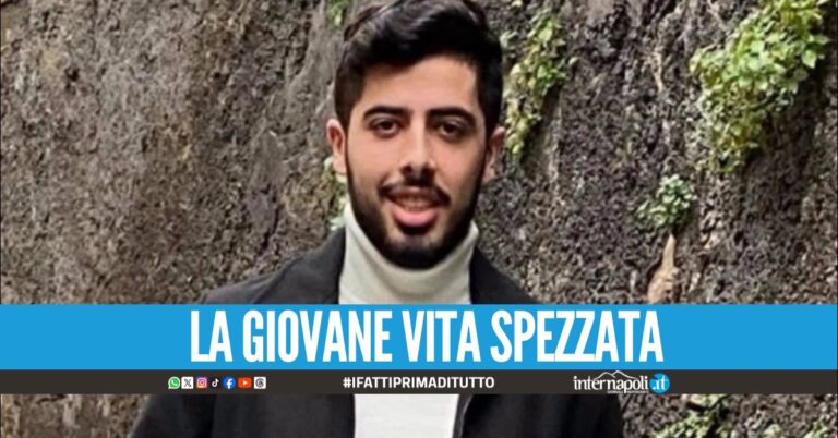 Ancora un dramma lungo la Statale Sorrentina, Giovanni muore a 28 anni