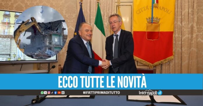 Demolizioni delle case abusive a Napoli, c'è l'accordo tra la Procura e il Comune