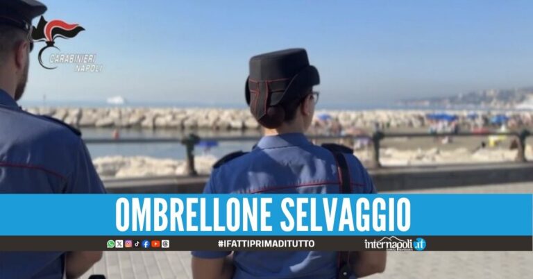 Ombrelloni e sedie sequestrati al Lido Mappatella, denunciati 2 abusivi
