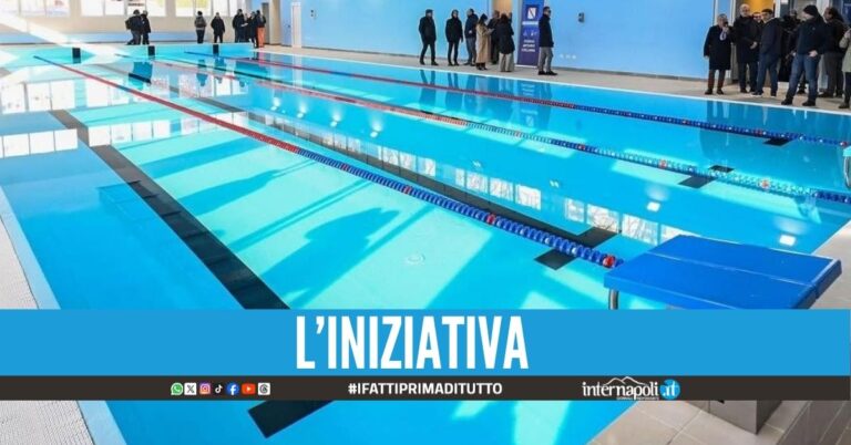 Ondate di calore a Napoli, la Regione apre la terrazza della piscina del Collana