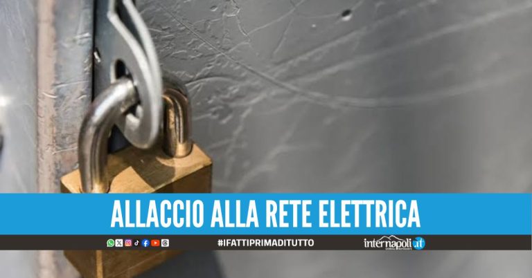 allaccio abusivo quinquennale alla rete elettrica