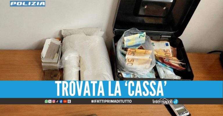 Da Napoli ad Aversa per spacciare, 22enne beccato con droga e contanti