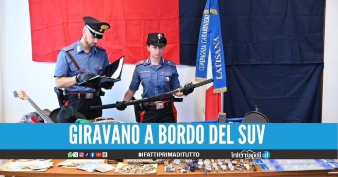 Furti in casa, sgominata la banda di Napoli e Caserta