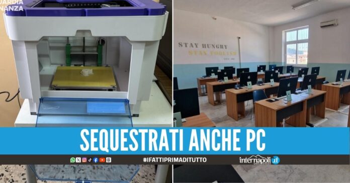 Stampante 3D comprata e mai usata, truffa sui fondi scolastici in Irpinia