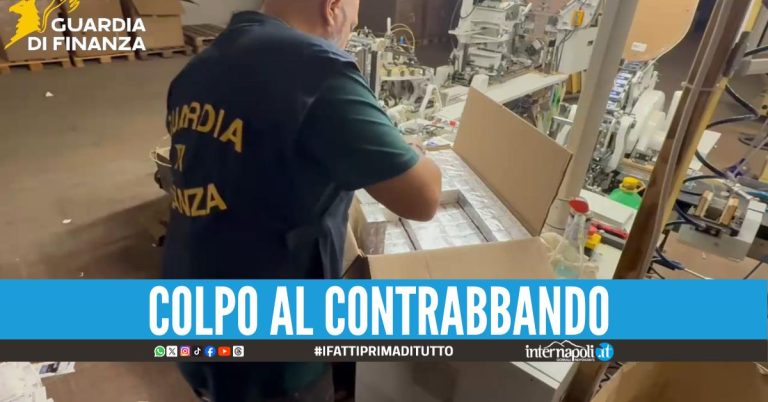 Producevano milioni di Marlboro e Winston, beccato il furgone verso Napoli