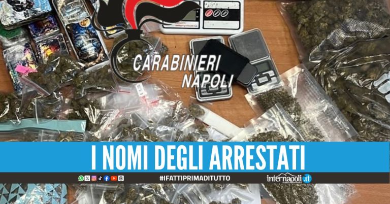Pronti a spacciare al concerto a Napoli, arrestati con 2 kg di droga