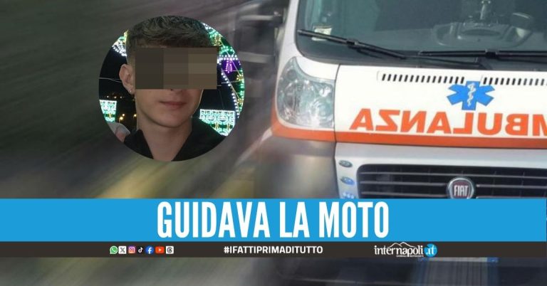 Sbanda con la moto nel Sannio, Manuel muore a 16 anni