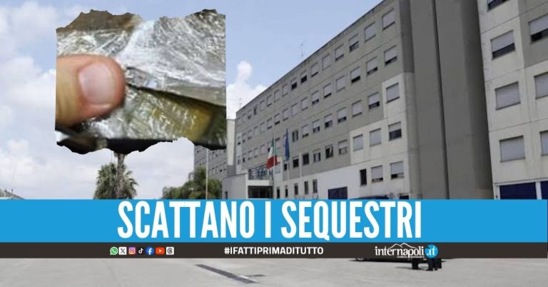 Droga e smartphone scovati negli slip dei detenuti di Secondigliano