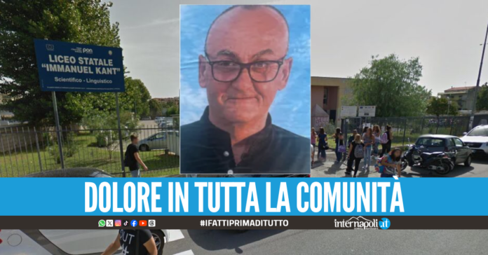 Dolore a Melito per Giovanni Avino, il custode del liceo Kant ucciso sulla circumvallazione