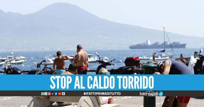 Napoli, stop all'allerta caldo: due giorni di tregua prima del ritorno dell'anticiclone africano
