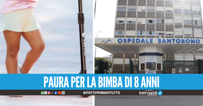 Si perfora la trachea dopo la caduta dal monopattino, bimba ricoverata al Santobono
