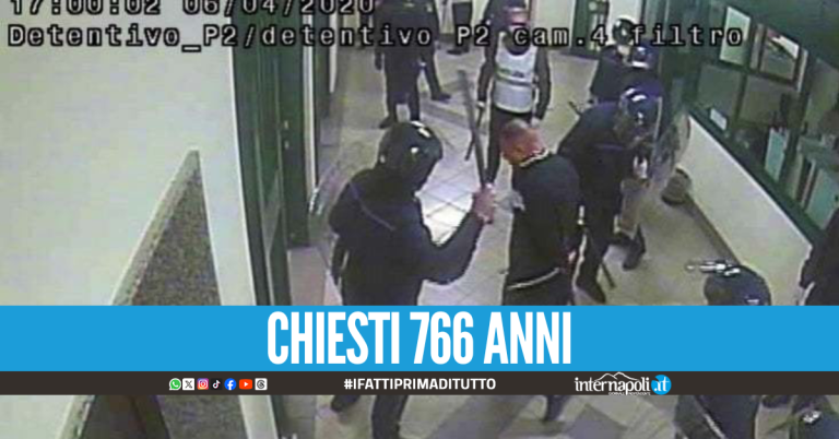 Violenze nel carcere di S.M. Capua Vetere, chiesti quasi 8 secoli per i 102 imputati