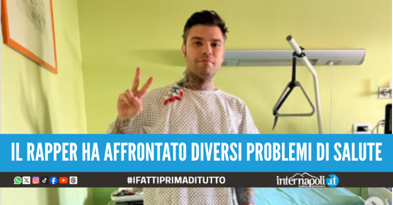 fedez ricoverato
