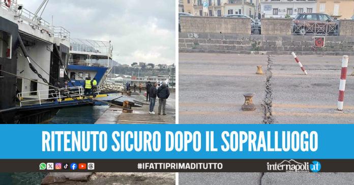 Il porto di Pozzuoli riaprirà domani, salve le tratte da e per le Isole
