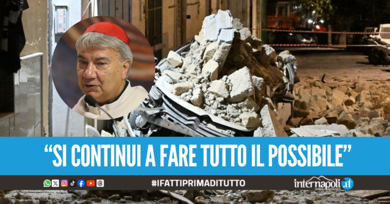 La lettera del cardinale Battaglia dopo la scossa: "Proteggere e stare accanto ai più deboli"