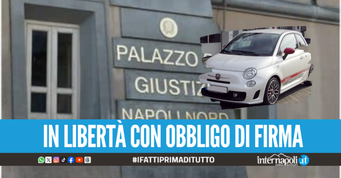 Da Giugliano a Cesa per rubare una 500 Abarth, arrestato e già scarcerato
