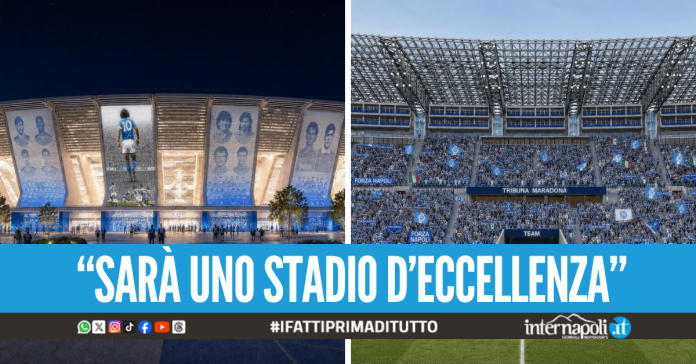 Presentato il progetto del nuovo Maradona: 